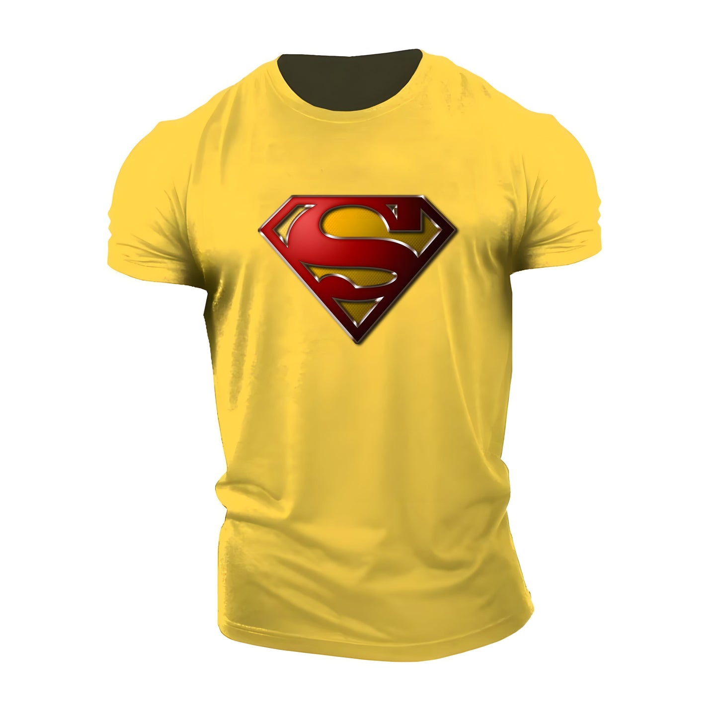 Herren T-Shirt mit Superman Logo – Superhelden Style für Sport & Freizeit