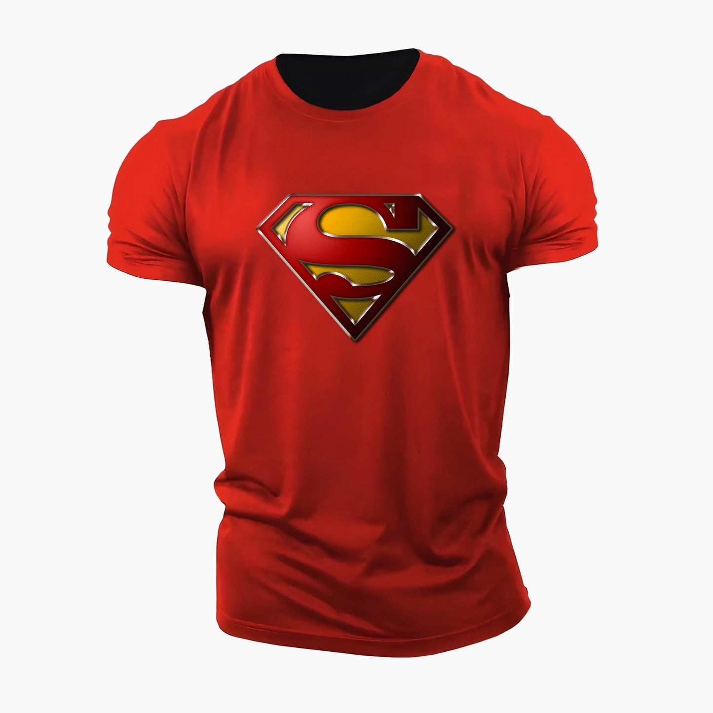Herren T-Shirt mit Superman Logo – Superhelden Style für Sport & Freizeit