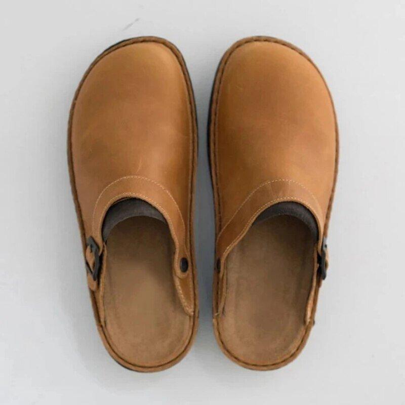 Herren Komfort-Clogs mit verstellbarem Riemen