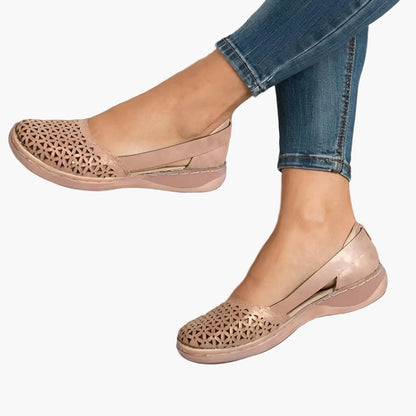 Damen Orthopädische Ballerinas Komfortschuhe für Alltag und Freizeit