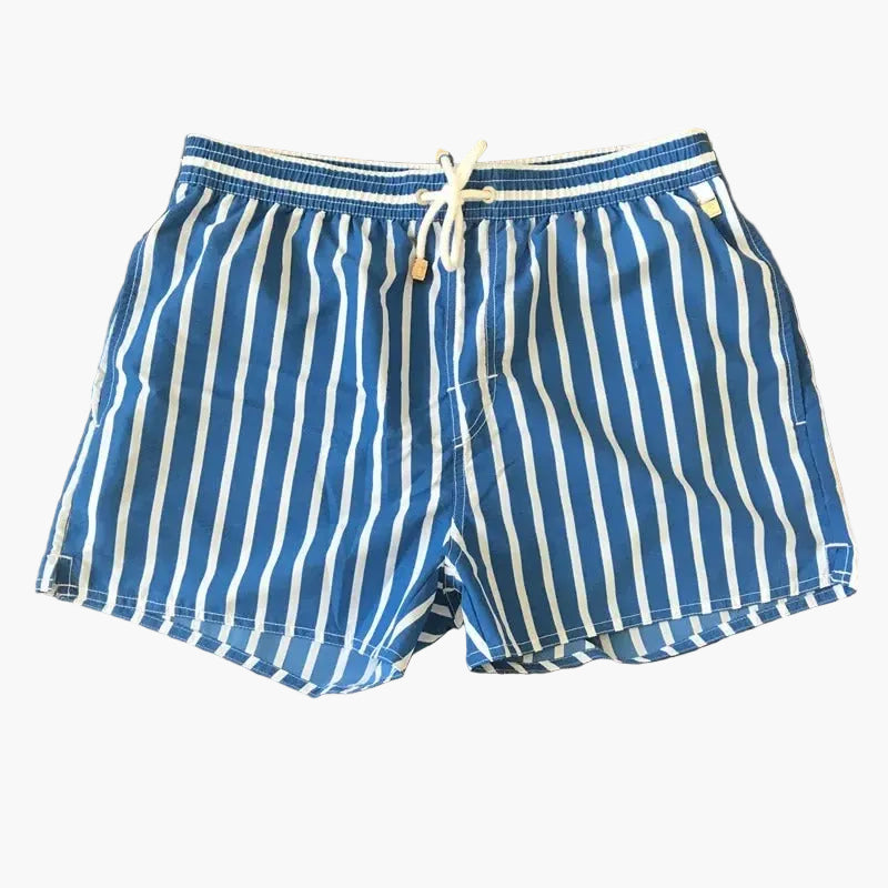 Herren Badeshorts mit Streifen – Stilvolle Freizeithose für Strand & Sommer
