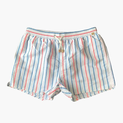 Herren Badeshorts mit Streifen – Stilvolle Freizeithose für Strand & Sommer