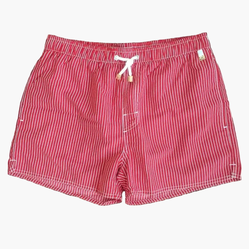 Herren Badeshorts mit Streifen – Stilvolle Freizeithose für Strand & Sommer