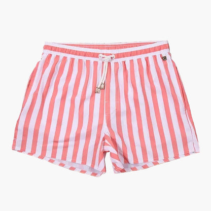 Herren Badeshorts mit Streifen – Stilvolle Freizeithose für Strand & Sommer
