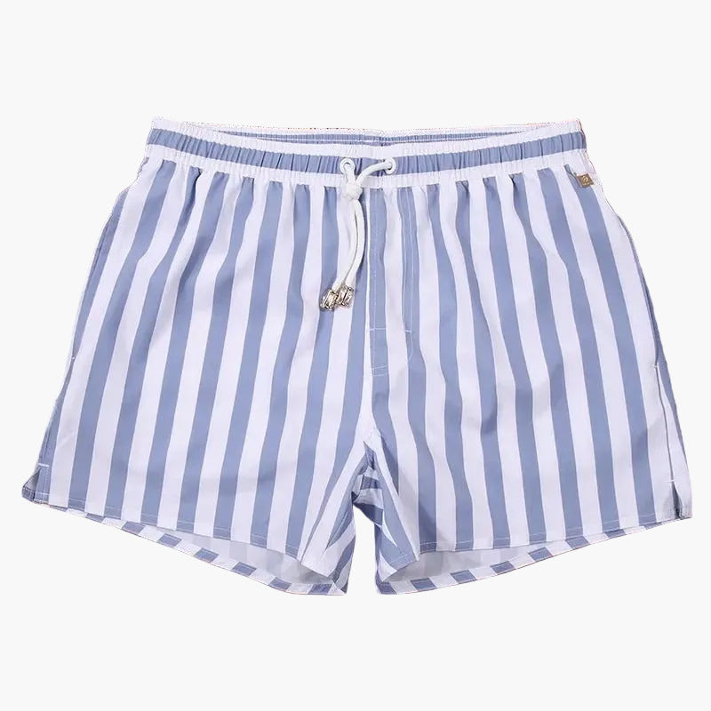 Herren Badeshorts mit Streifen – Stilvolle Freizeithose für Strand & Sommer