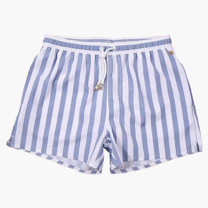 Herren Badeshorts mit Streifen – Stilvolle Freizeithose für Strand & Sommer