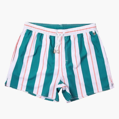 Herren Badeshorts mit Streifen – Stilvolle Freizeithose für Strand & Sommer