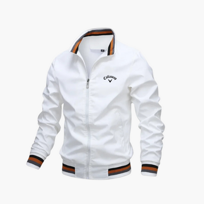 Sportliche Herren Übergangsjacke im Bomber-Stil