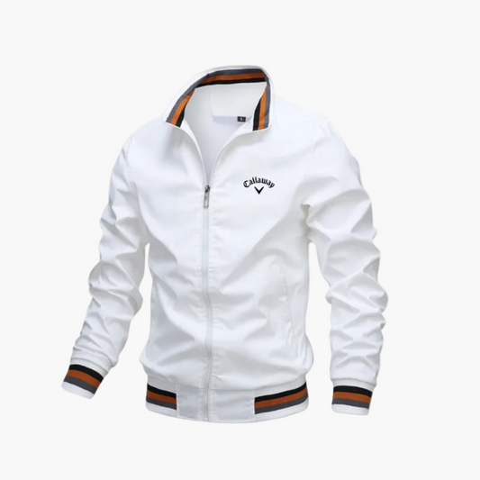 Sportliche Herren Übergangsjacke im Bomber-Stil