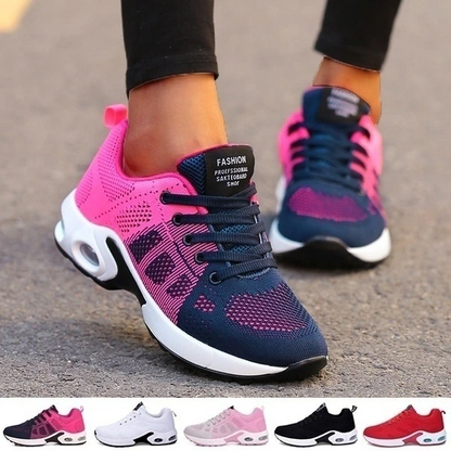 Damen Sneaker Sportliche Freizeitschuhe Komfort Atmungsaktiv Alltag