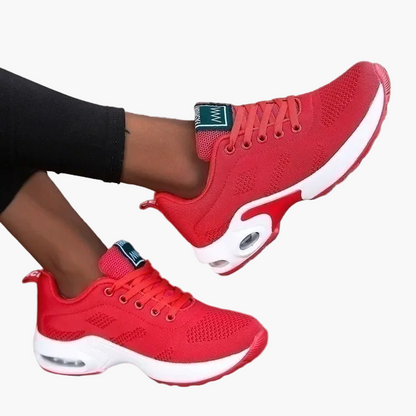 Damen Sneaker Sportliche Freizeitschuhe Komfort Atmungsaktiv Alltag