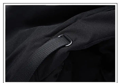 Herren Winter Steppmantel – Eleganter Langer Parka für kalte Tage
