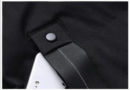 Herren Winter Steppmantel – Eleganter Langer Parka für kalte Tage