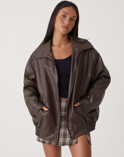 Damen Oversize Jacke mit modernem Schnitt und lässigem Look