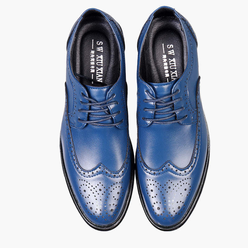 Herren Oxford Business Schuhe – Klassischer Brogue Stil für elegante Anlässe