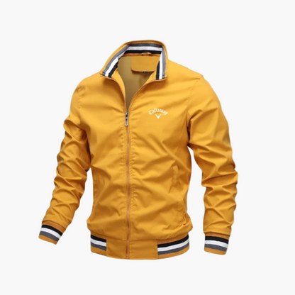 Sportliche Herren Übergangsjacke im Bomber-Stil